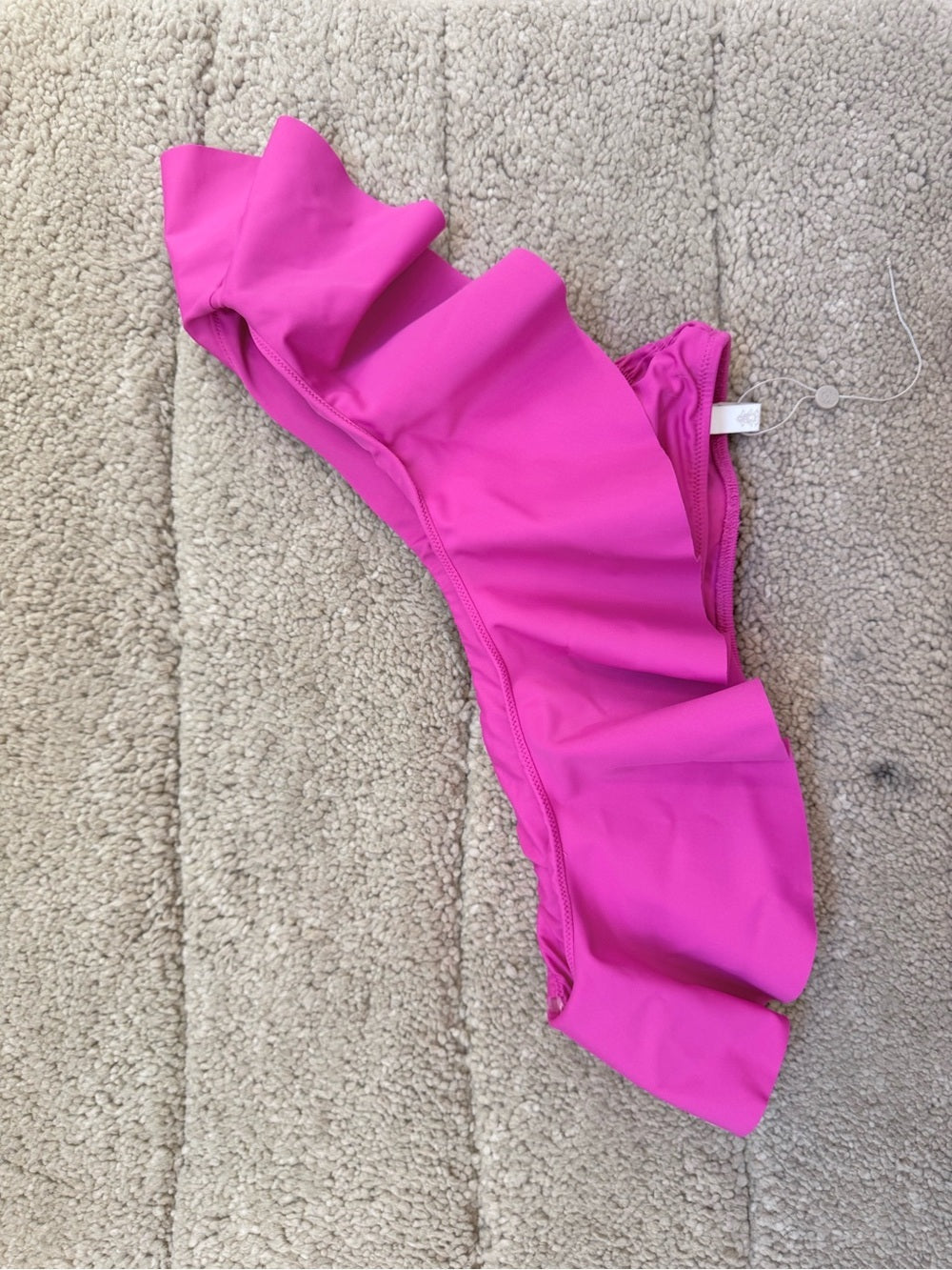 Brand New Cleobella One-Shoulder Bikini Set in Hot Pink