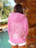 Pink Palm Puff Disney Pink "Under The Sea" Ariel Hoodie BRAND NEW!!